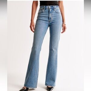 A&F High Rise Vintage Flare Jeans